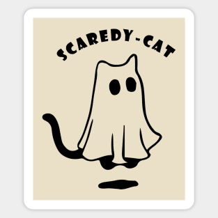 Scaredy Cat v1 Sticker